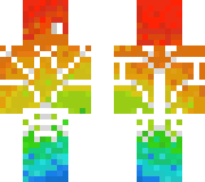 rainbow glitch/melted rainbow