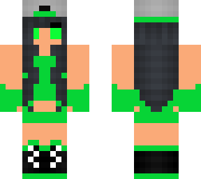 red aphmau but green