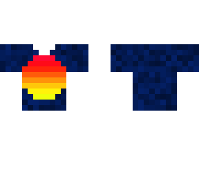 red gradient t-shirt base