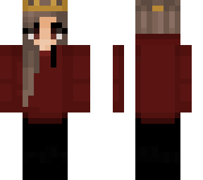 red hoodie