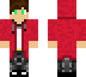 red hoodie boy