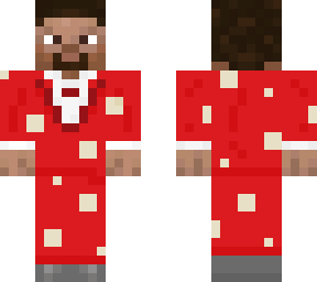 red mushroom block tuxedo