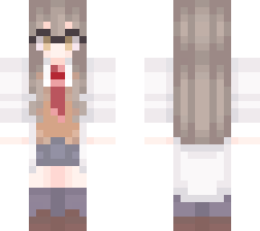 rio futaba (with glasses)