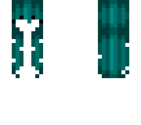 teal hair base