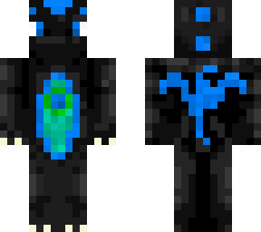 the blue omega dragon