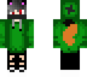 vampire neko boy (slim,green)