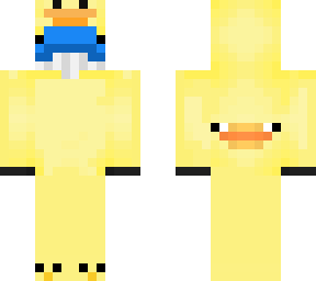 whale in duck onesie