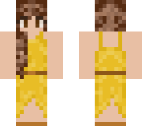 yellow dress