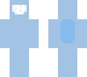 among us cyan/light blue