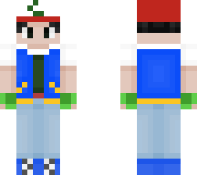 Ash Ketchum Minecraft Skins