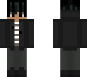black hair guy with outer layer