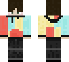 block colored sweatshirt