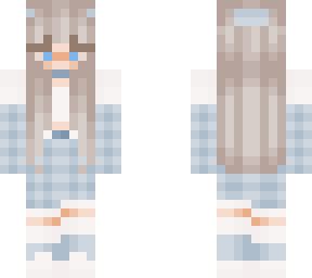 blonde checkered