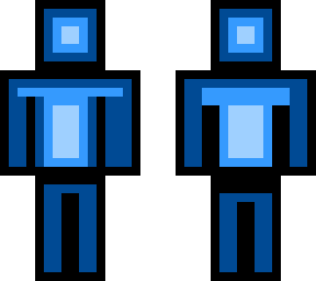 blue fade guy