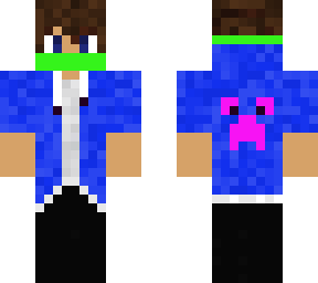 blue gamer boy