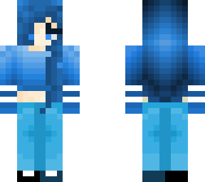 blue girl