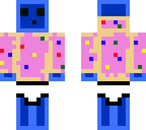blue slime donut hoodie