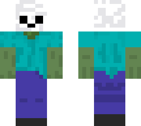 charborg zombie skull skin