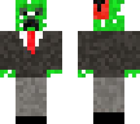 creeper in a suit