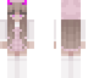 demon girl in pig outfit
