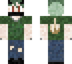 demon green haired
