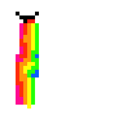 derp face puking rainbows