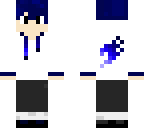 fairytail fanboy hoodie blue skin also see lower layer 2 in 1 skin