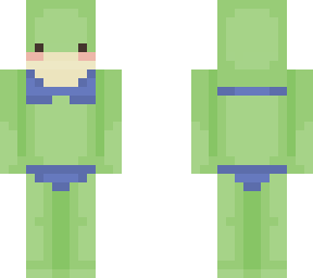 frog in a bikini