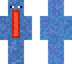 fuzzy blue monster