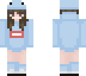 georgenotfound blue frog hat / girl