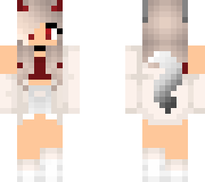 girl demon wolf
