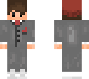 good skin with suit