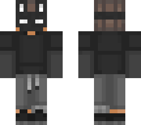 gray fox mask