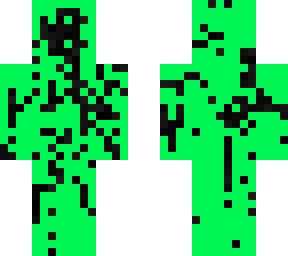 green glitched