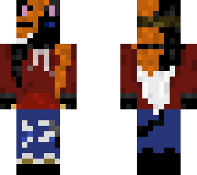 half fox-half cat- girl