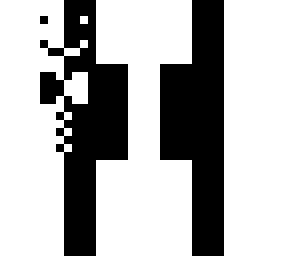 half white & black