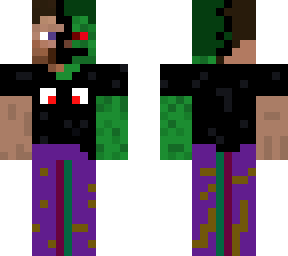 half zombified shadow steve