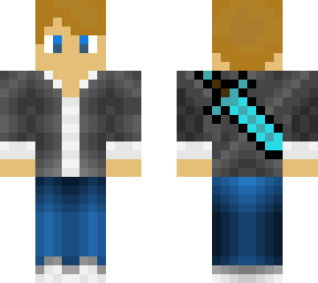 jeans jacket sword man v2