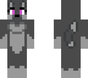 literal barebones female wolf