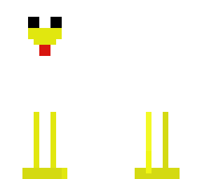 man in the chicken suit