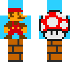 mario pixel art (read disc if you want!)