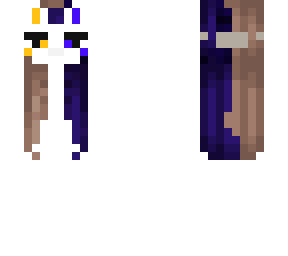 masked half demon girl (hair/head)