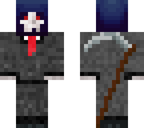 navy reaper in suit