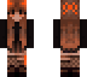 orange neon horns