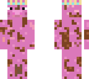 pig in mud with crown?