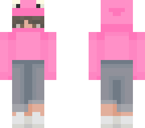 pink froggy hoodie