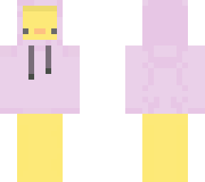 pink hoodie duck