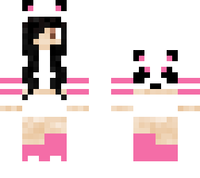 pink panda girl