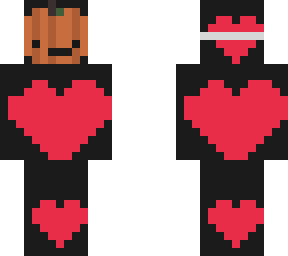 pumkin mask hearts