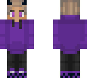 purpled with horns
